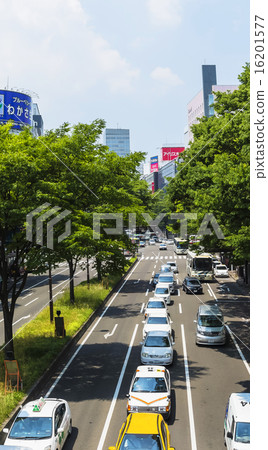 Sendai Aoba street and building town Sendai Aoba street and building town 16201577