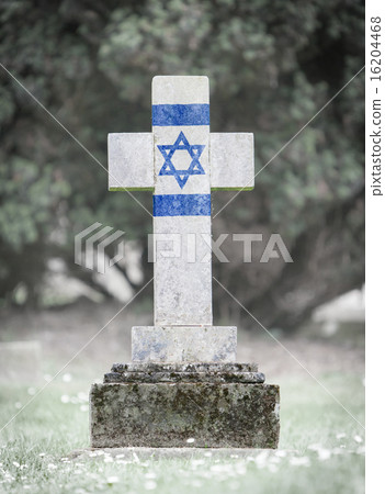 Gravestone in the cemetery - Israel Gravestone in the cemetery - Israel 16204468