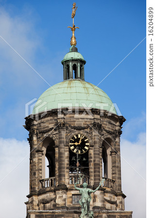 Tower of the Royal Palace in Amsterdam 16204899