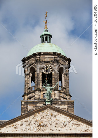 Royal Palace Tower in Amsterdam 16204900