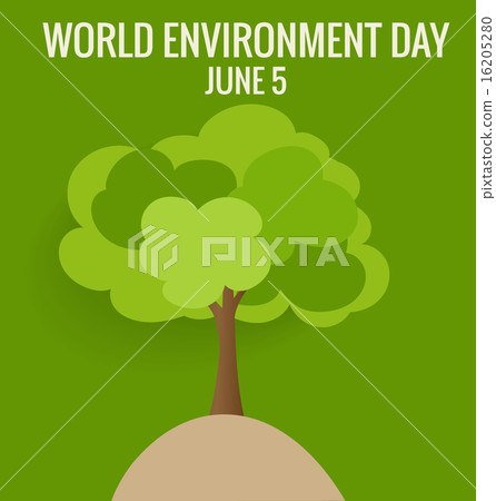 World environment day with tree background World environment day with tree background 16205280