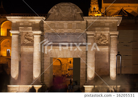 Puerta del Puente at Night in Cordoba 16205531