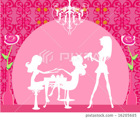 woman in beauty salon 16205685