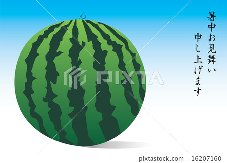 Watermelon's hot weather sympathy Watermelon's hot weather sympathy 16207160