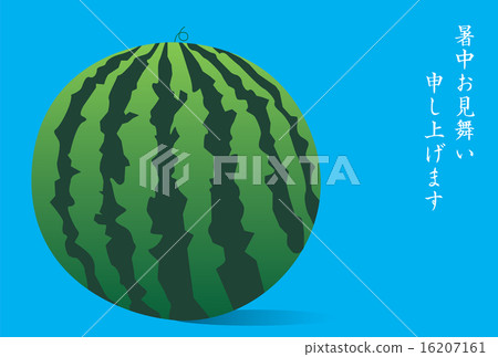 Watermelon's hot weather sympathy Watermelon's hot weather sympathy 16207161