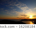 A bright sunset coast 16208184