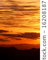 Clouds dyed the sky 16208187