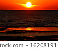 A beautiful moment sunset coast 16208191
