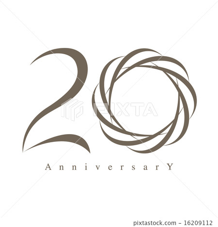 20 years anniversary vector 16209112