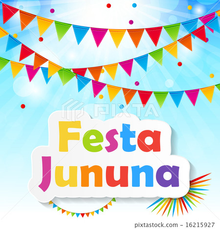 Festa Jinina Background Vector Illustration 16215927