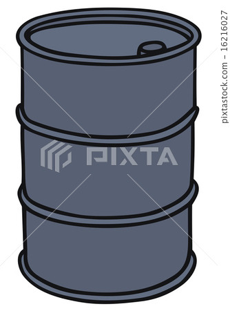 Blue metal barrel Blue metal barrel 16216027