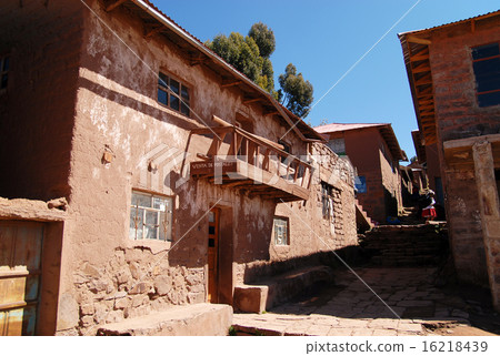 Peru Lake Titicaca Lake Takile Island Building Peru Lake Titicaca Lake Takile Island Building 16218439