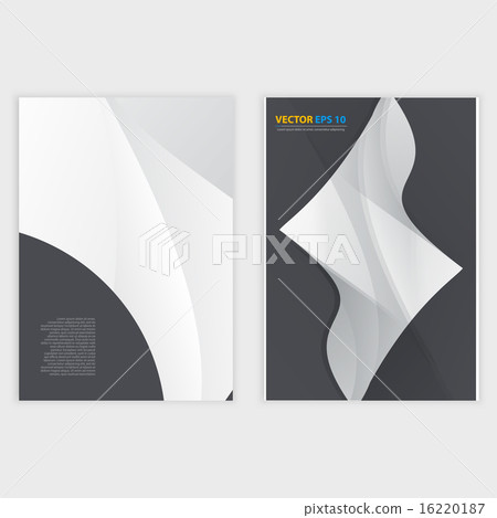 Flyer template back and front design. 16220187