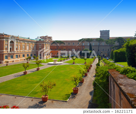 View on  Vatican Museum in Rome, Italy 16221171
