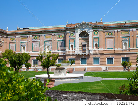 View on  Vatican Museum in Rome, Italy.. 16221472