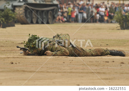 Ground Self Defense Force garrison Ground Opening Exhibition Training 16222551