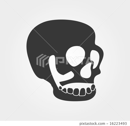 Simple web icons: skull Simple web icons: skull 16223493