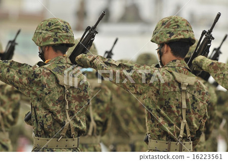 Army of the Ground Self Defense Force garrison general open exhibition training personnel Army of the Ground Self Defense Force garrison general open exhibition training personnel 16223561