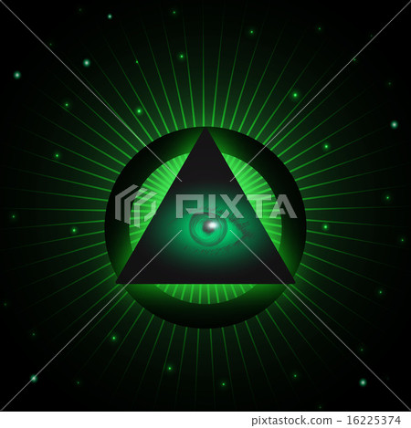 Masonic eye background 16225374