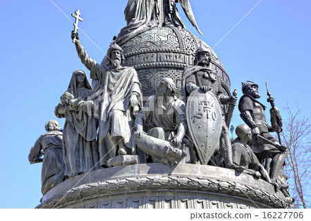 Fragment of Monument to Thousand Years of Russia 16227706