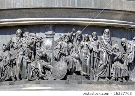 Fragment of Monument to Thousand Years of Russia 16227708