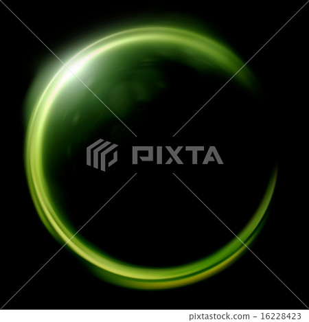 green Lens ring flares crossing of circle shape green Lens ring flares crossing of circle shape 16228423