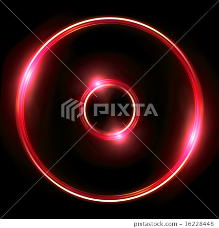 red Lens ring flares double circle red Lens ring flares double circle 16228448
