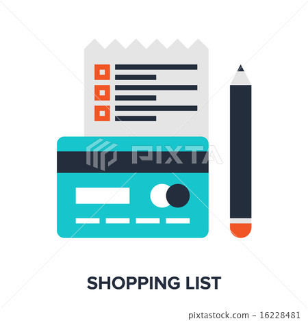 shopping list 16228481