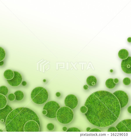 green grass circles background 16229010