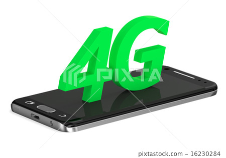 4G concept with smartphone 16230284
