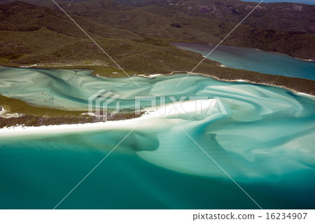 Great Barrier Reef, Whitehaven Beach Aerial Photography -5 Great Barrier Reef, Whitehaven Beach Aerial Photography -5 16234907