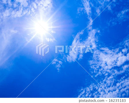 太陽和藍天 16235183