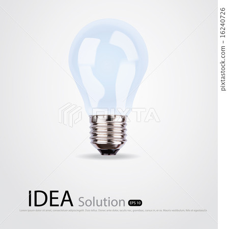 Light bulb , Vector illustration Light bulb , Vector illustration 16240726