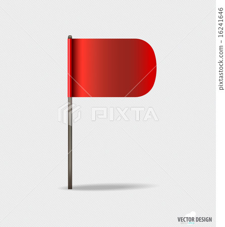 Red Flags. Vector illustration. - Stock Illustration [16241646] - PIXTA