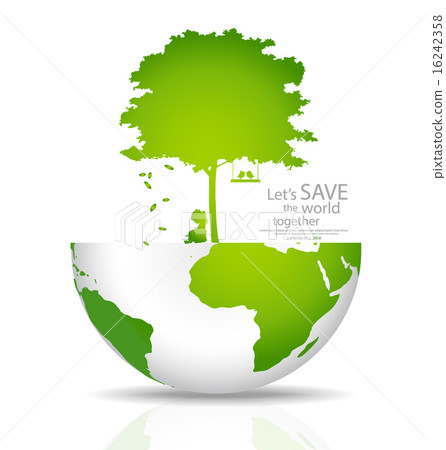 Save the world. Vector illustration Save the world. Vector illustration 16242358