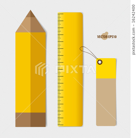 Cute note papers, ready for your message. Vector illustration. Cute note papers, ready for your message. Vector illustration. 16242400