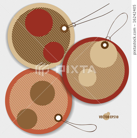 Price tag, sale coupon, voucher. Vintage Style template Design v Price tag, sale coupon, voucher. Vintage Style template Design v 16242405
