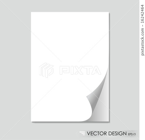 Sheet of Red Parchment Paper with Golden Edges Stock Vector - Illustration  of curl, design: 143117945