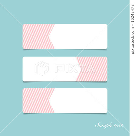 Note papers, ready for your message. Vector illustration. Note papers, ready for your message. Vector illustration. 16242478