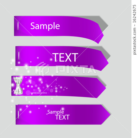 Set of card notes with beautiful gift bows. Vector illustration. Set of card notes with beautiful gift bows. Vector illustration. 16242675