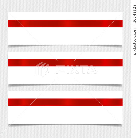 Card note with ribbons. Vector illustration. Card note with ribbons. Vector illustration. 16242828
