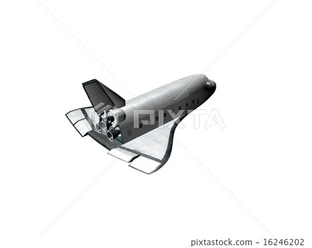 航天飛機燙髮3DCG插圖素材 16246202