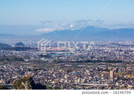 從犬山市Sukao山岐阜縣Kakamigahara市岐阜市觀察 16246799