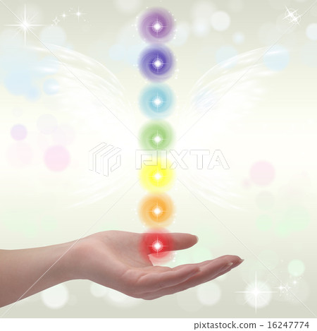 Healing Hand and seven chakras 16247774