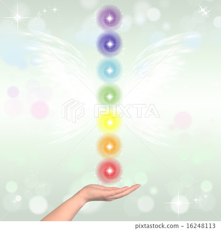 Healing Hand and seven chakras Healing Hand and seven chakras 16248113