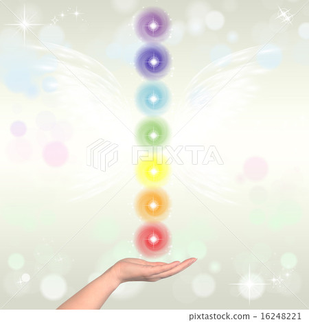Healing Hand and seven chakras 16248221