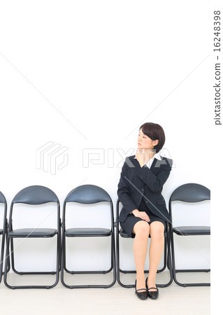 Waiting for an order / interview 16248398