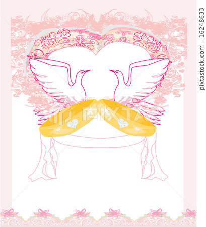 love birds and golden wedding rings love birds and golden wedding rings 16248633