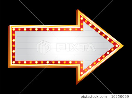 Neon showing direction 16250069