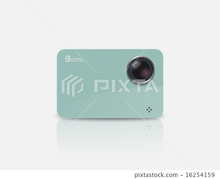 Digital camera vector illustrations. Digital camera vector illustrations. 16254159